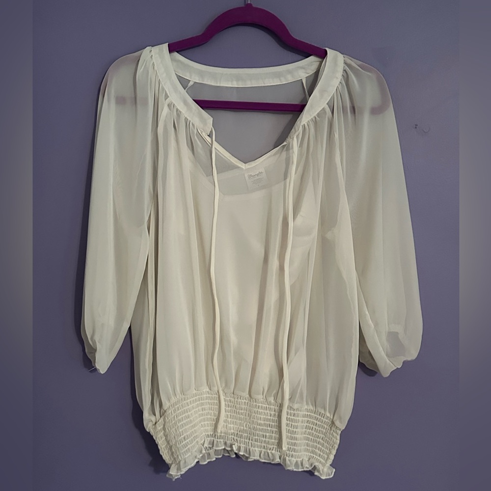 Wrangler Sheer Blouse